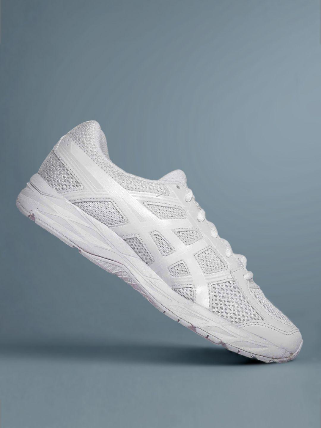asics-men-white-solid-woven-design-gel-contend-4b+-running-shoes