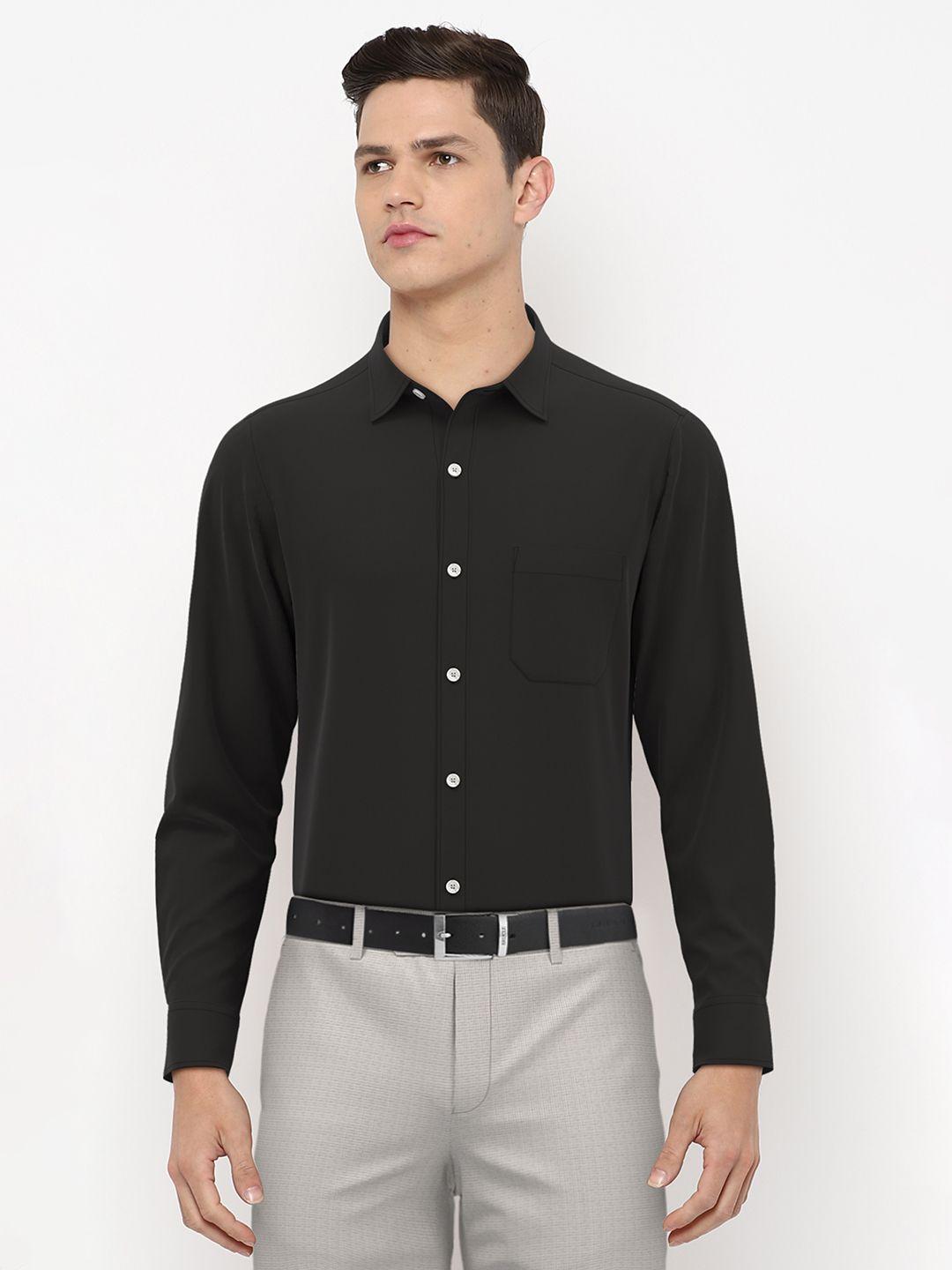 peter-england-men-black-formal-shirt