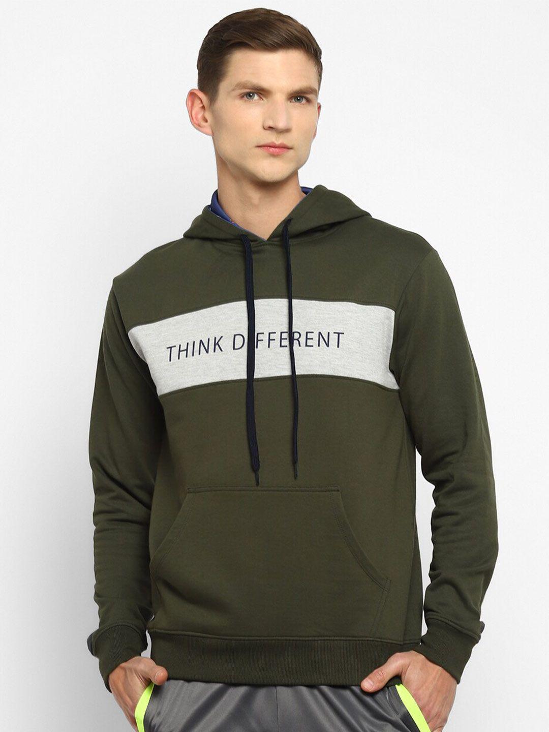 off-limits-men-olive-green-printed-hooded-sweatshirt
