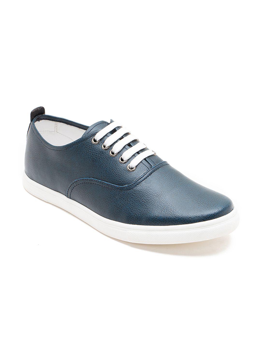 Franco Leone Men Blue Sneakers