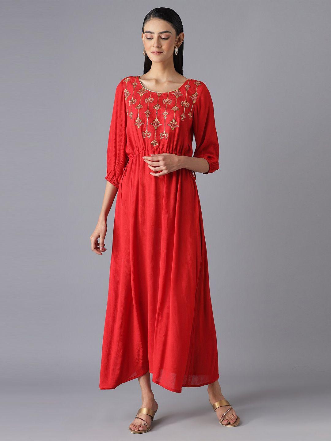 aurelia-red-ethnic-maxi-dress
