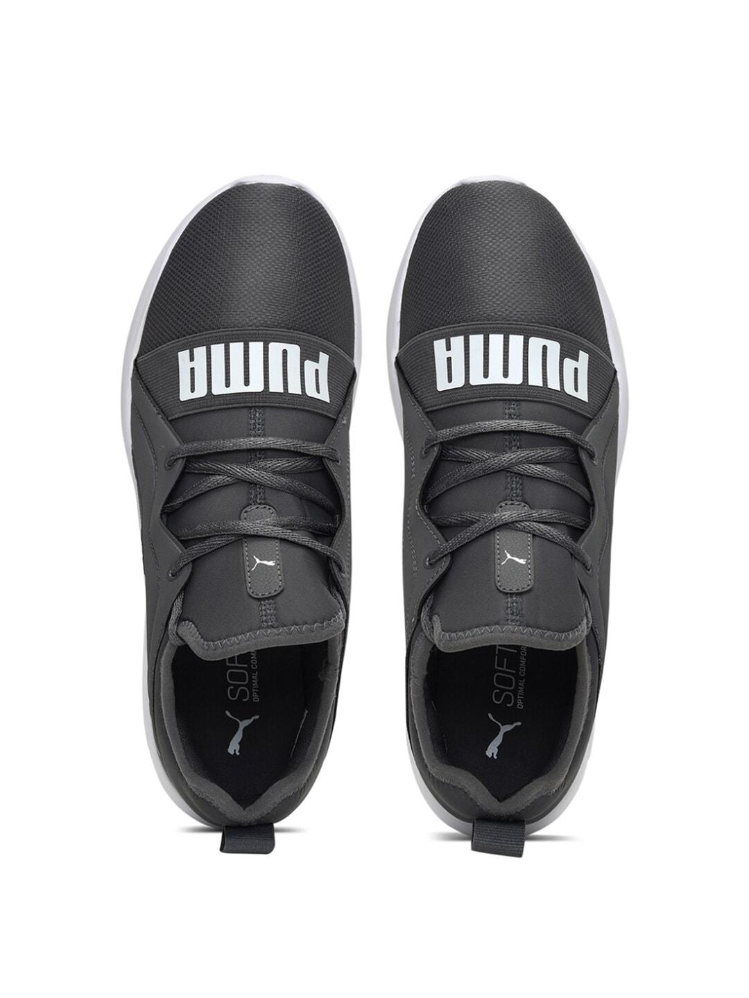 Puma Men Grey Resolve Street Spark Running Shoes