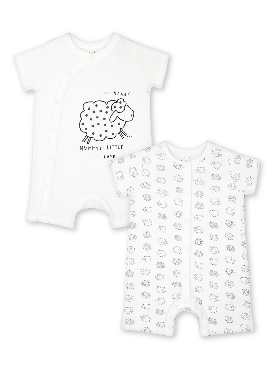 mothercare-infants-pack-of-2-printed-pure-cotton-rompers