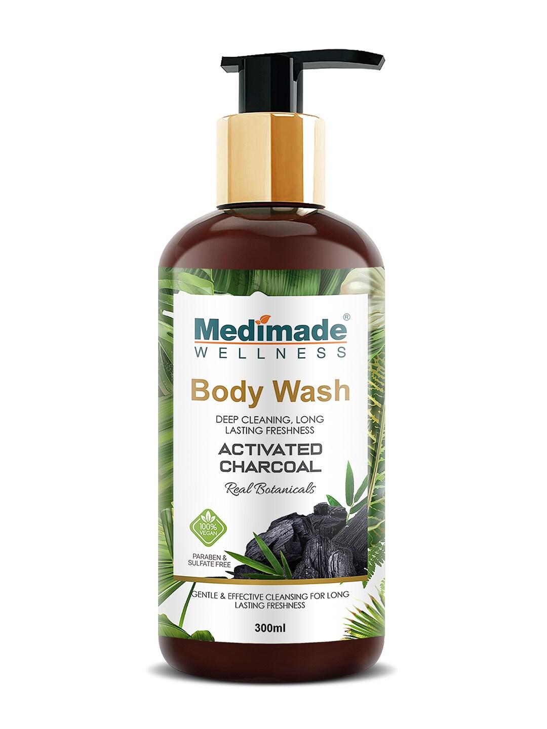 Medimade Activated Charcoal Body Wash - 300 ml