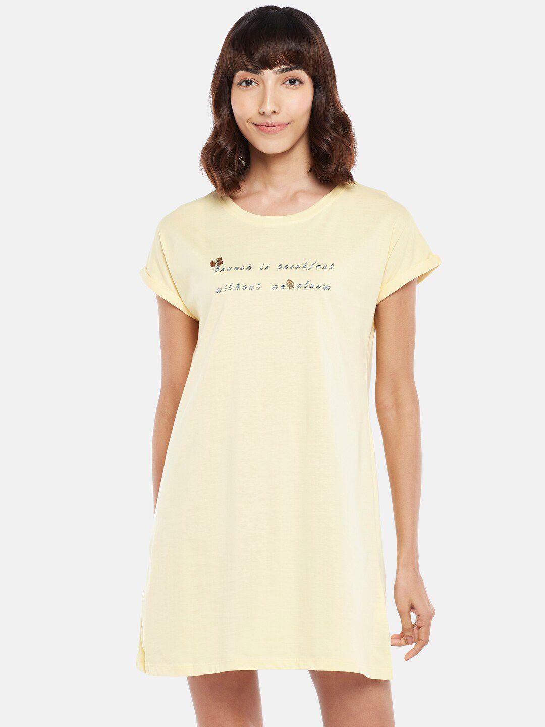 dreamz-by-pantaloons-yellow-t-shirt-nightdress