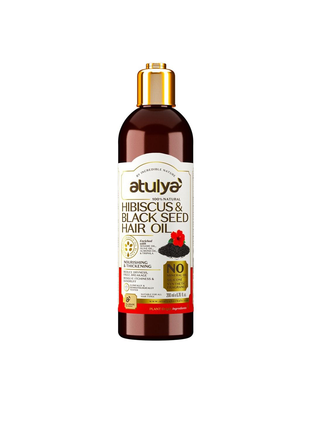 Atulya Hibiscus & Black Seed  Hair Oil 200 ml