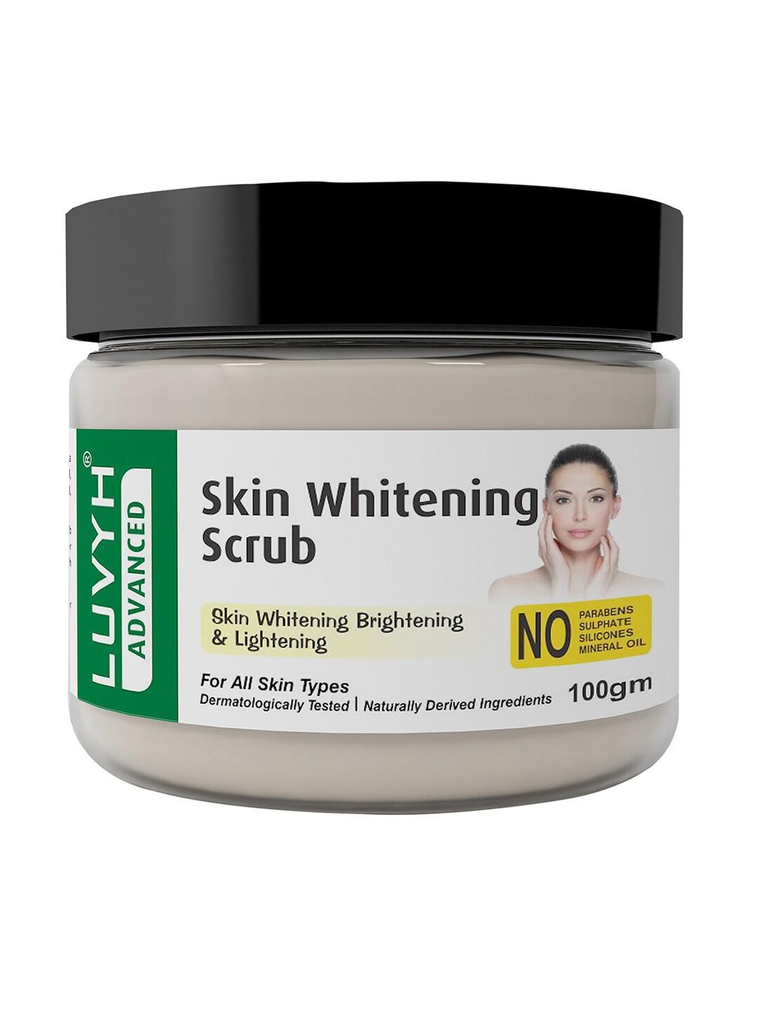 LUVYH Advanced Skin Whitening Scrub for All Skin Types - 100 g