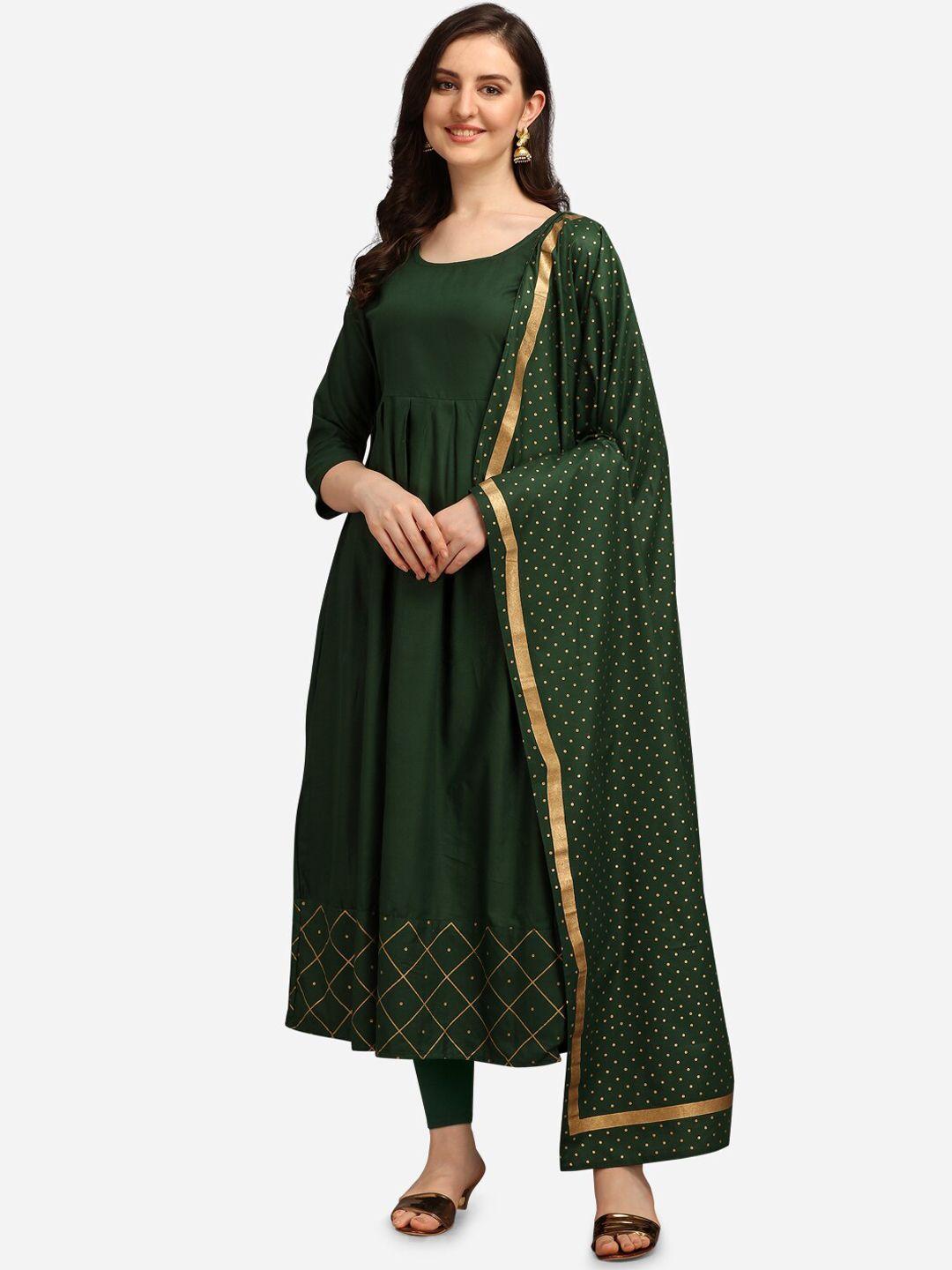 kalini-women-green-embellished-foil-print-anarkali-kurta-with-dupatta