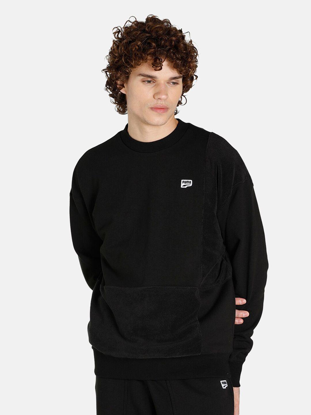 puma-men-black-downtown-cotton-sweatshirt