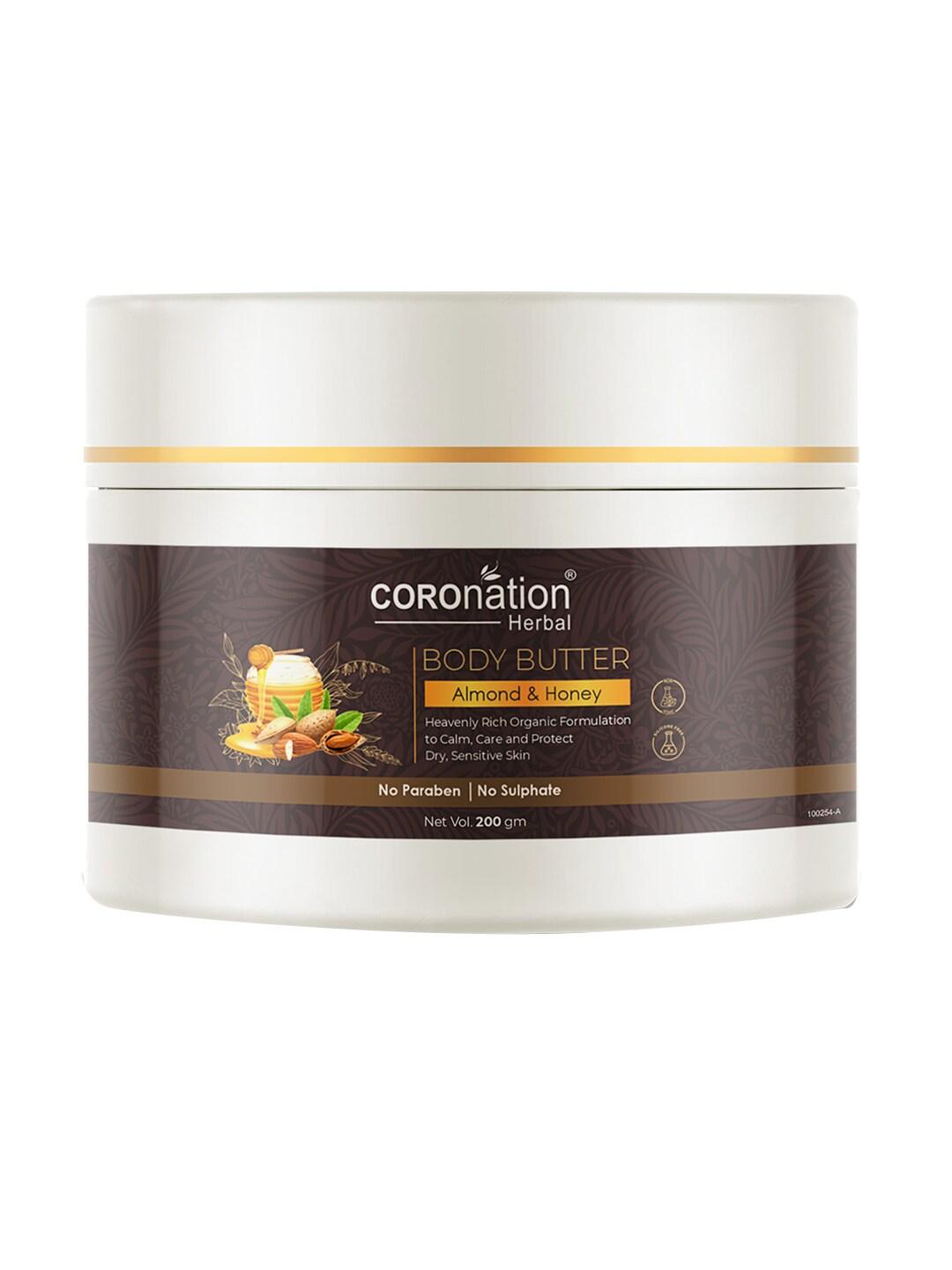 COROnation Herbal Almond & Honey Body Butter Body Lotion 200 gm