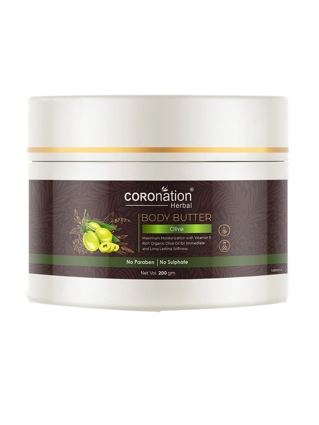 COROnation Herbal Olive Body Butter Body Lotion 200 gm