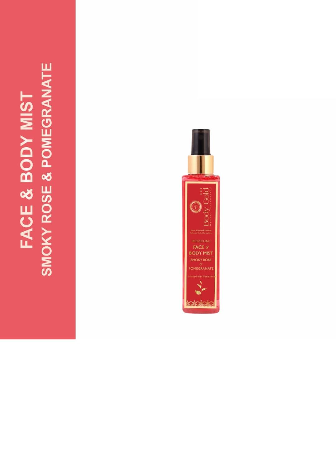 Body Gold Smoky Rose & Pomegranate Refreshing Face & Body Mist Toner 200 ml