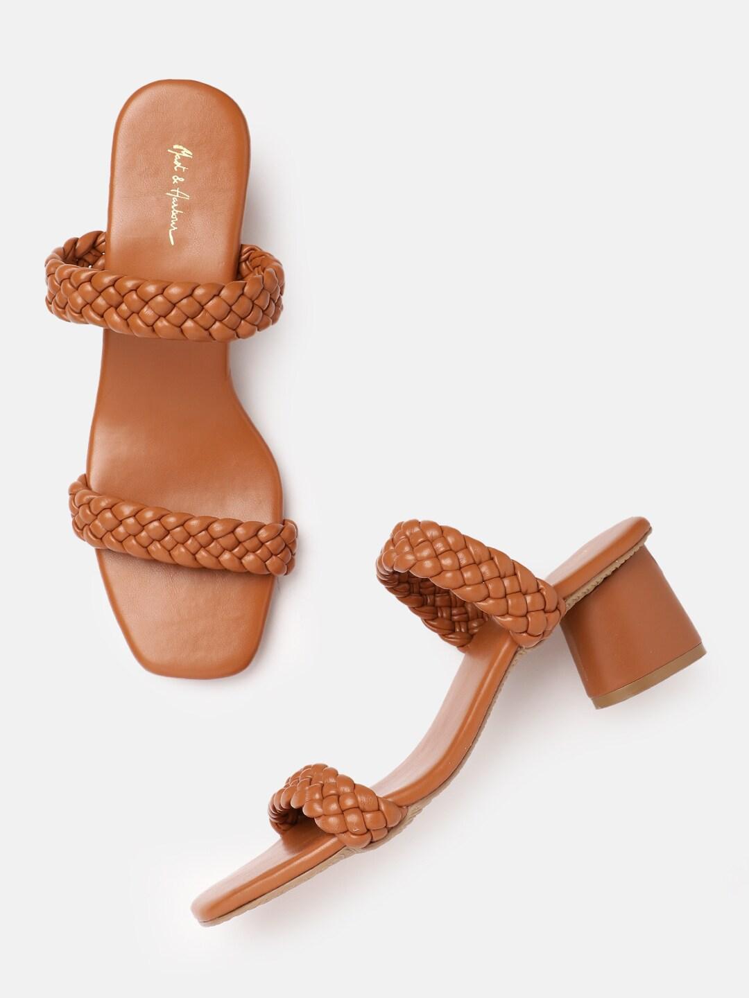 mast-&-harbour-women-braided-block-heels