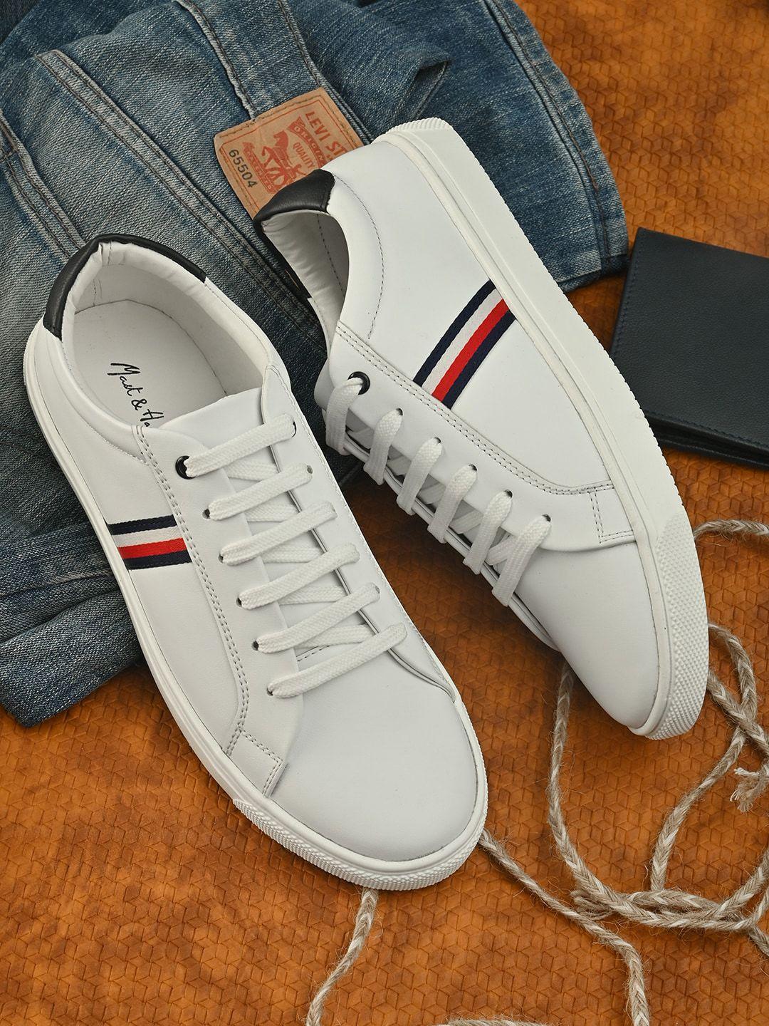 mast-&-harbour-men-white-striped-sneakers