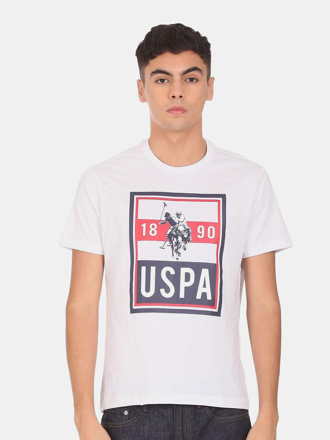 u.s.-polo-assn.-men-white-&-navy-blue-brand-logo-printed-pure-cotton-t-shirt