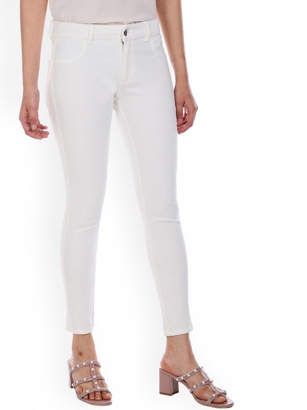 sugr-women-white-solid-mid-rise-jeggings