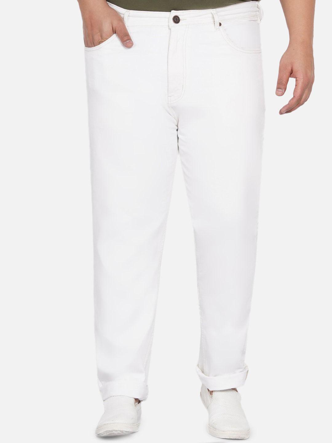 john-pride-plus-size-men-white-mildly-distressed-stretchable-jeans