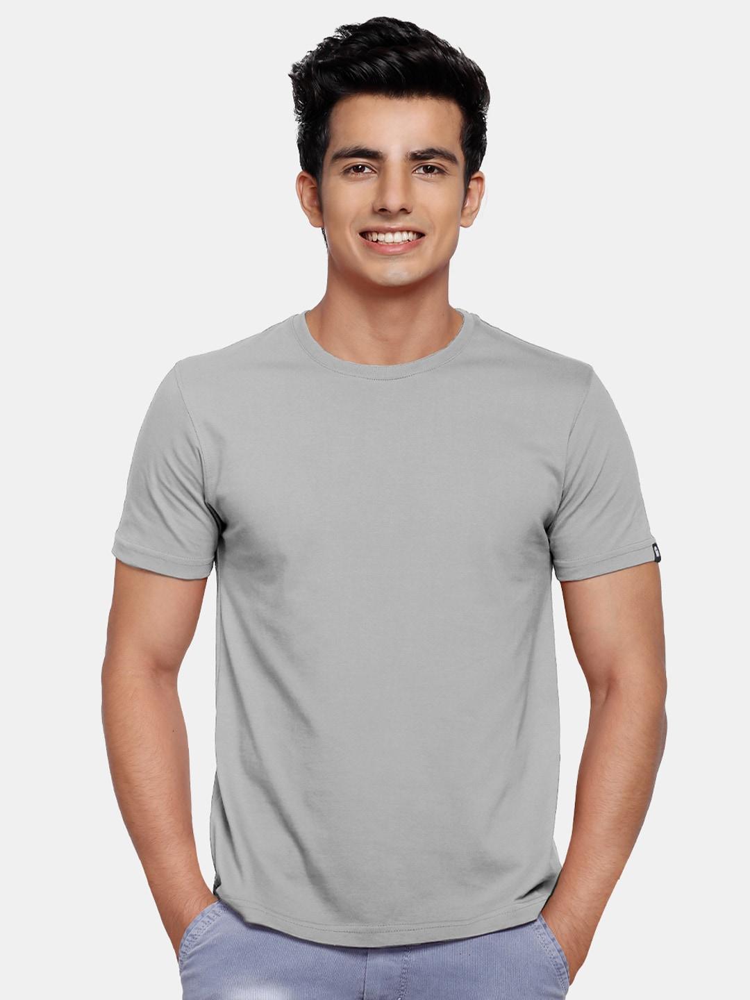 The Souled Store Men Grey T-shirt
