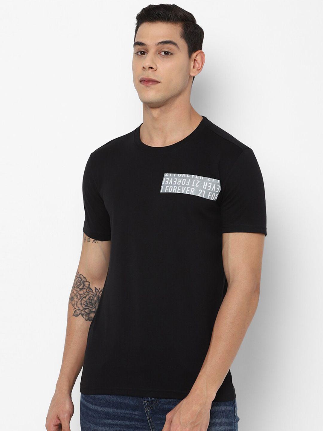 forever-21-men-black-typography-printed-t-shirt