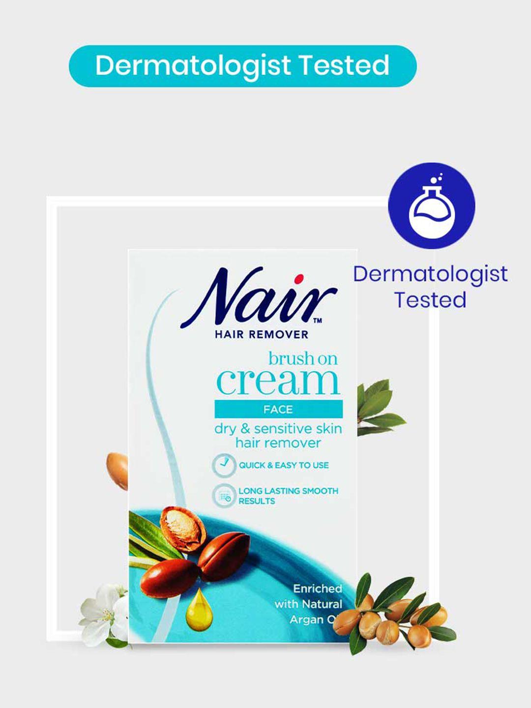 Nair Nourish Facial Ultra Precision Brush-On Hair Remover 50 ml