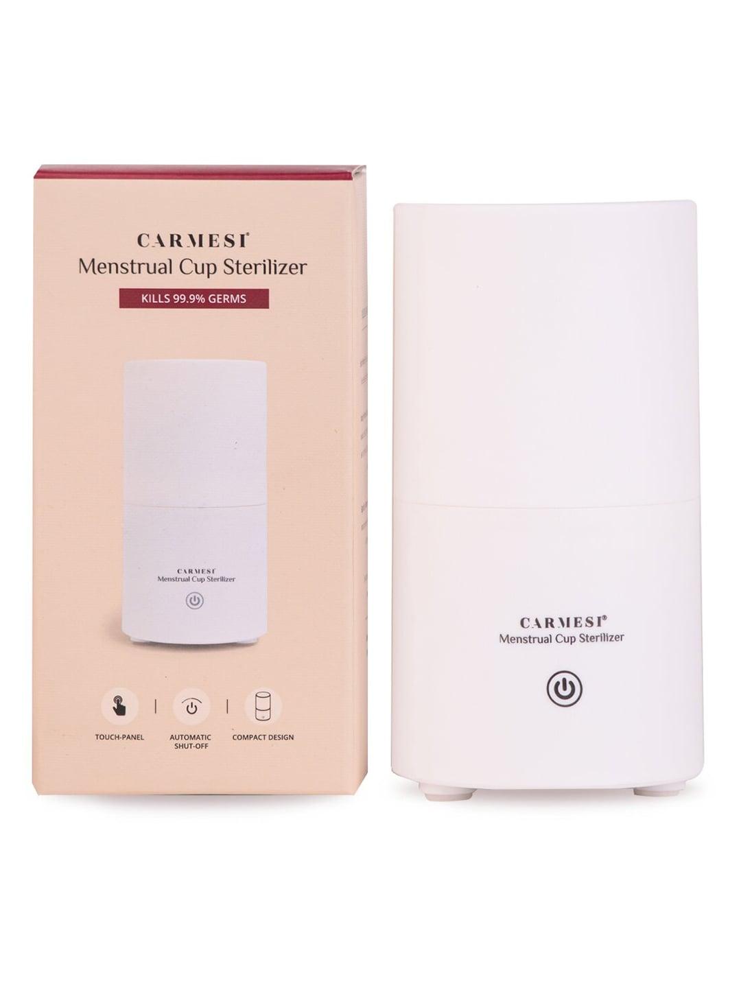 CARMESI Portable Menstrual Cup Sterilizer - White