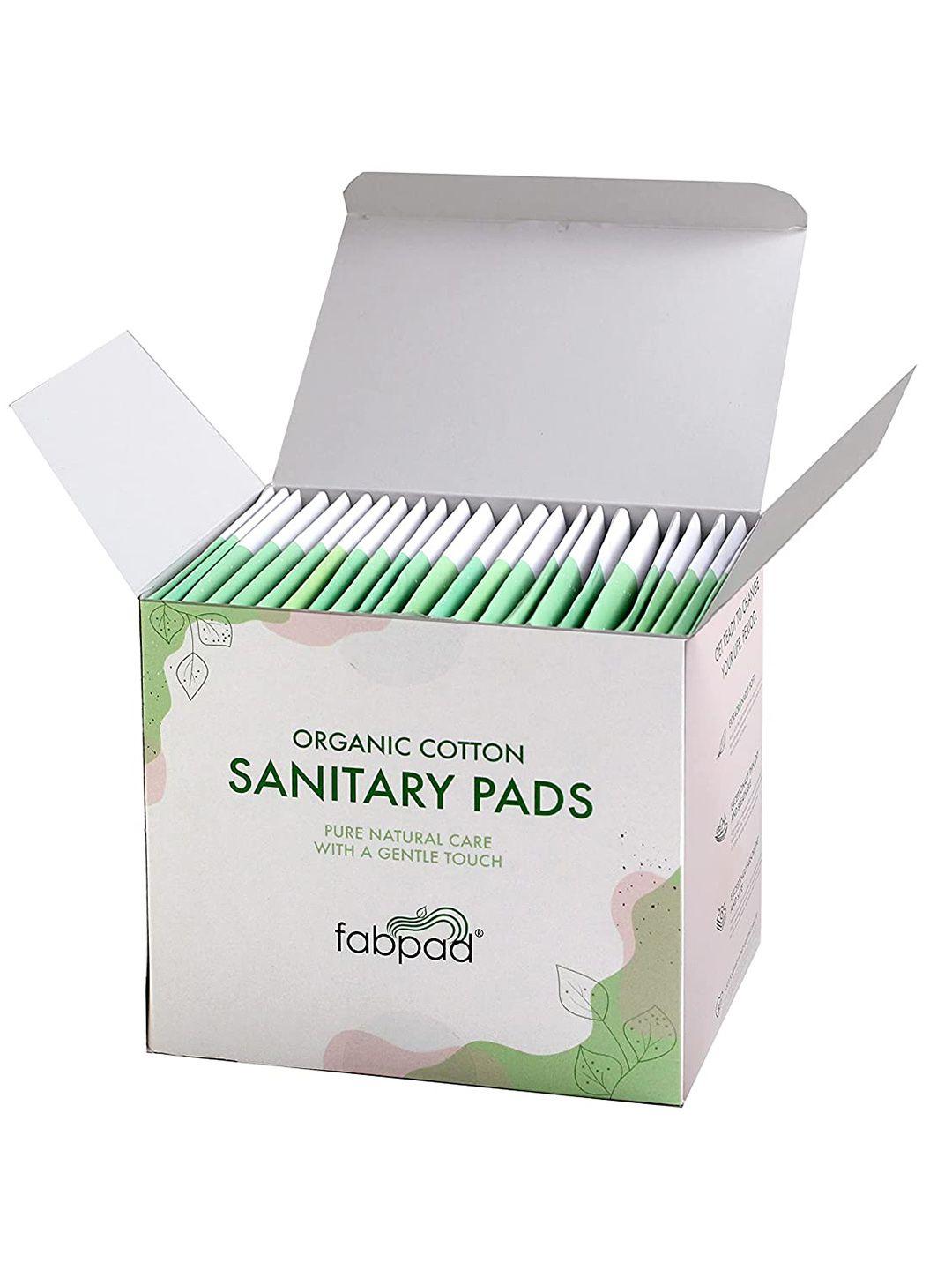 fabpad-set-of-24-organic-cotton-ultra-thin-medium-flow-sanitary-pads-with-disposable-cover
