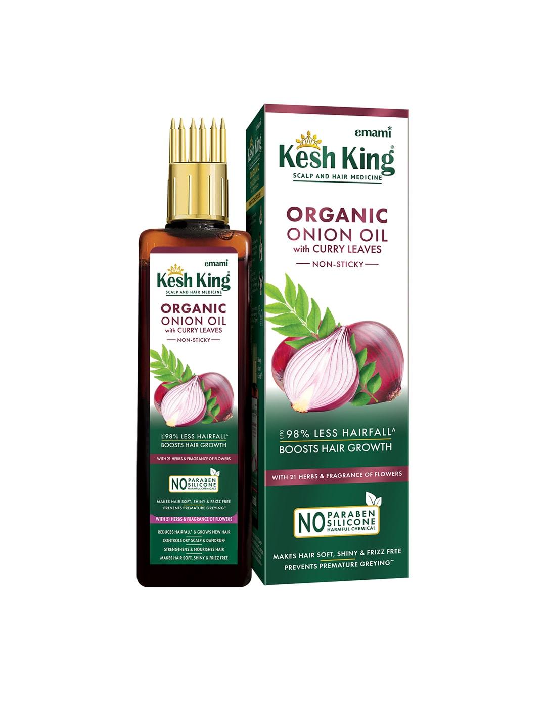 Kesh King Scalp & Hair Medicine Ayurvedic Anti-Hairfall Onion Hair Oil - 100 ml
