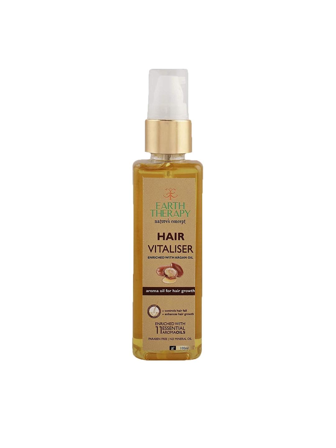 EARTH THERAPY Hair Vitaliser Oil with Argan & Ylang Ylang Oil 100 ml