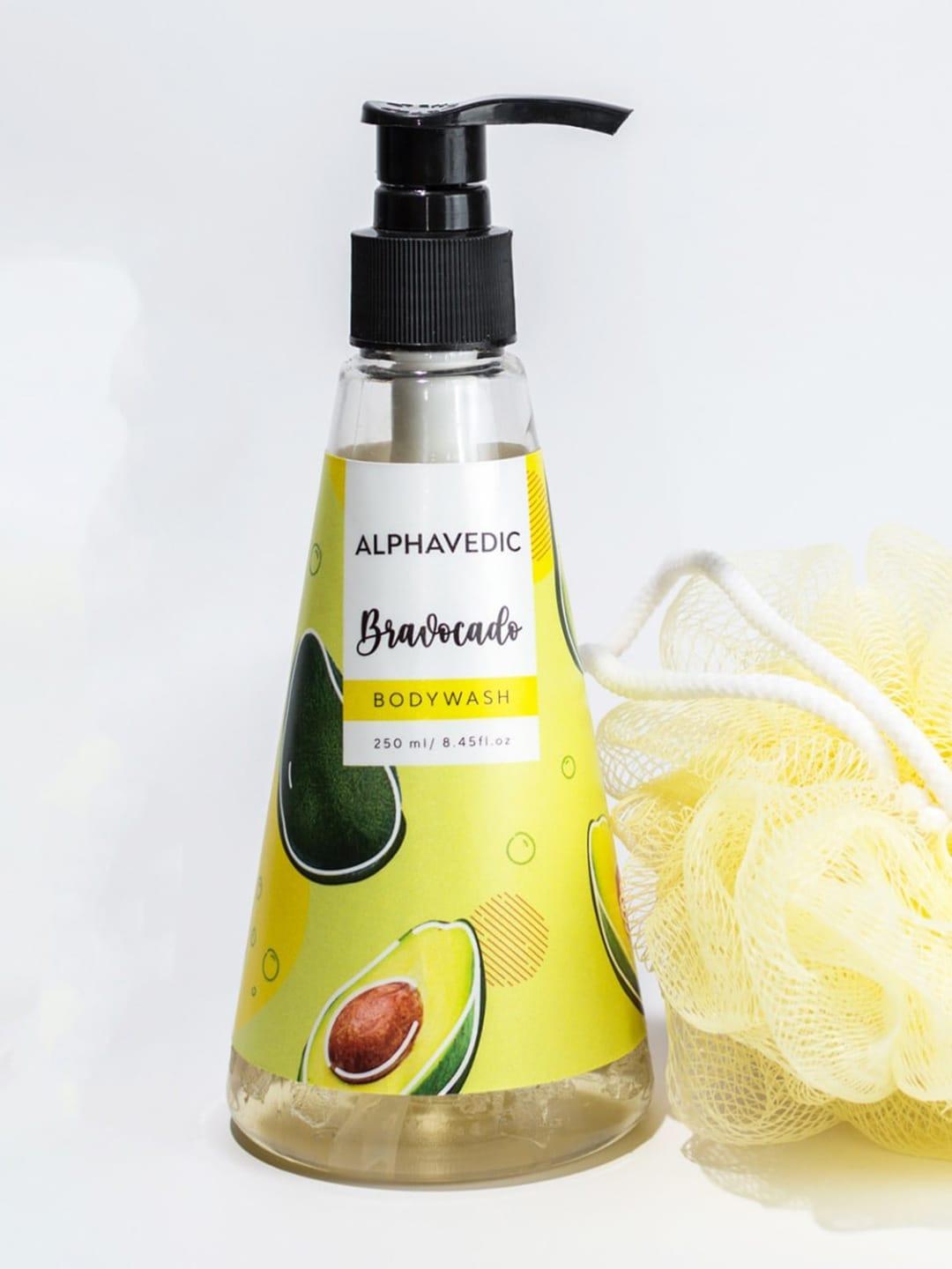 ALPHAVEDIC Bravocado Body Wash with Aloe Vera & Vitamin E 250 ml