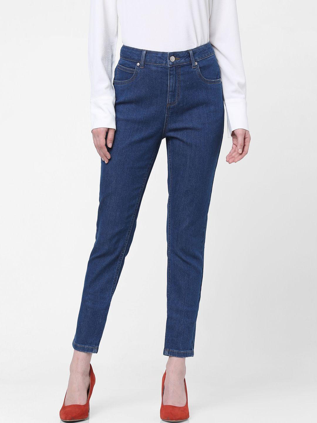 Vero Moda Women Blue Skinny Fit High-Rise Stretchable Jeans