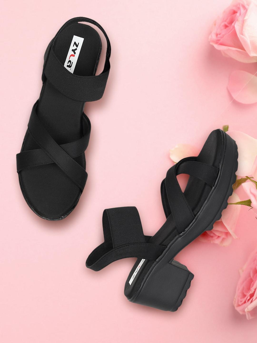 zyla-black-platform-heels
