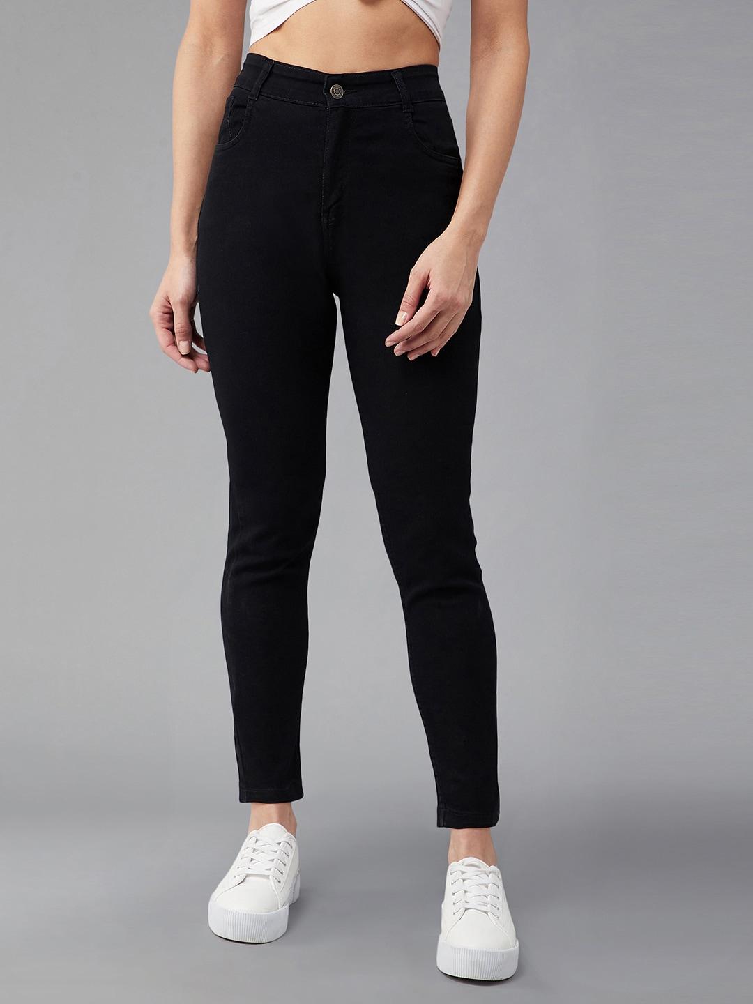 dolce-crudo-women-black-skinny-fit-high-rise-stretchable-jeans