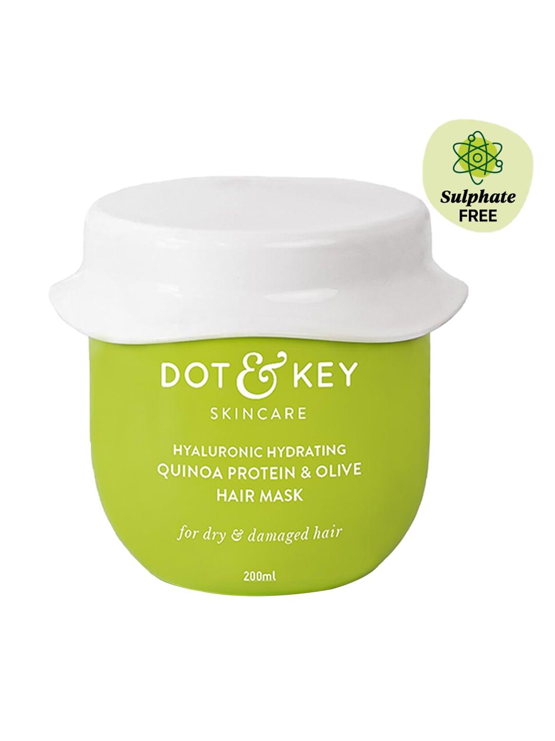 DOT & KEY Hyaluronic Hydrating Quinoa Protein & Olive Hair Mask - 200 ml