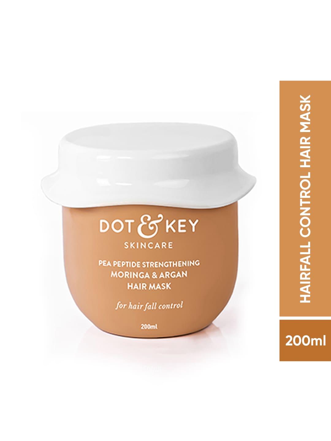 DOT & KEY Pea Peptide Strengthening Moringa & Argan Hair Mask - 200 ml