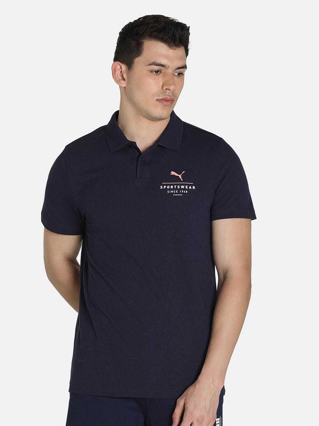 puma-men-navy-blue-brand-logo-polo-collar-slim-fit-t-shirt