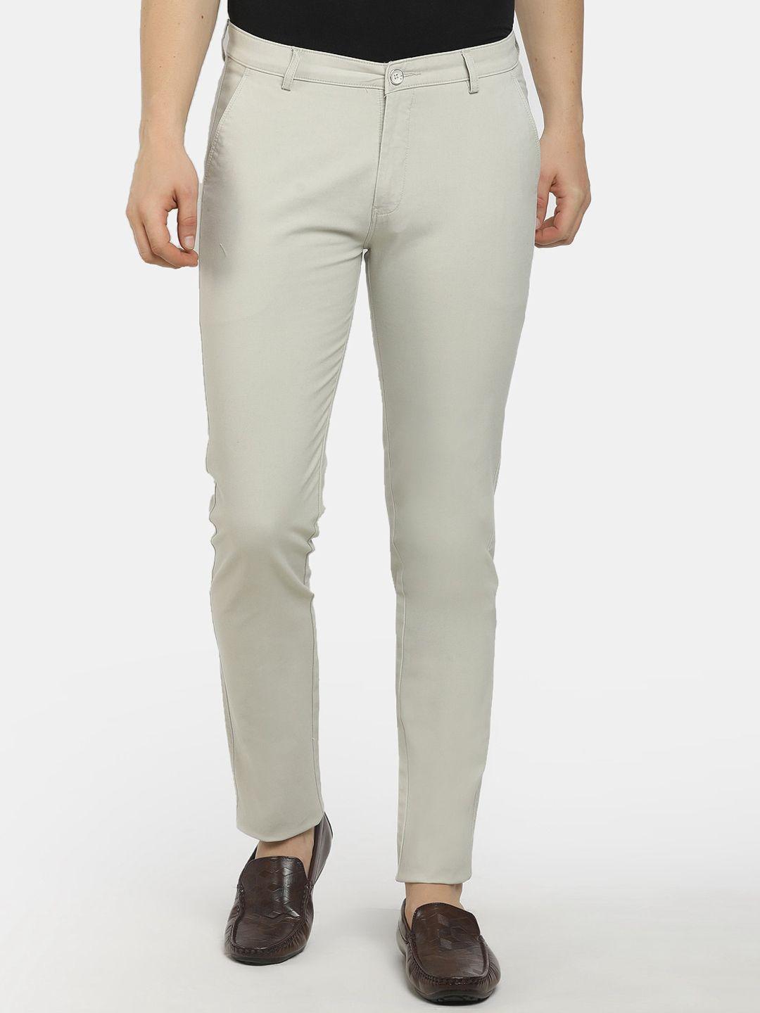 V-Mart Men Grey Trousers