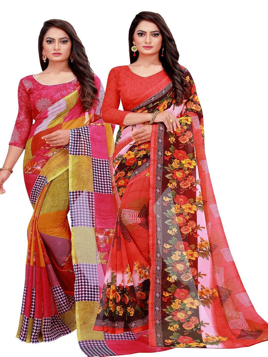 saadhvi-pack-of-2-printed-pure-georgette-sarees