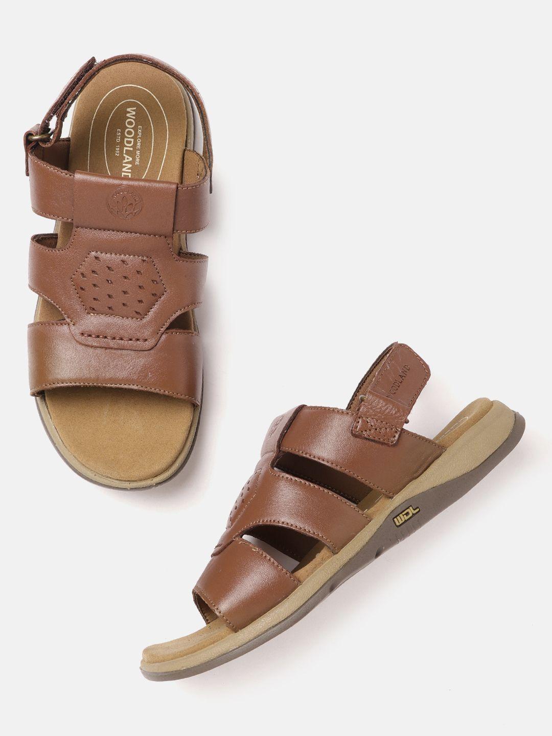 woodland-men-tan-brown-solid-sports-sandals