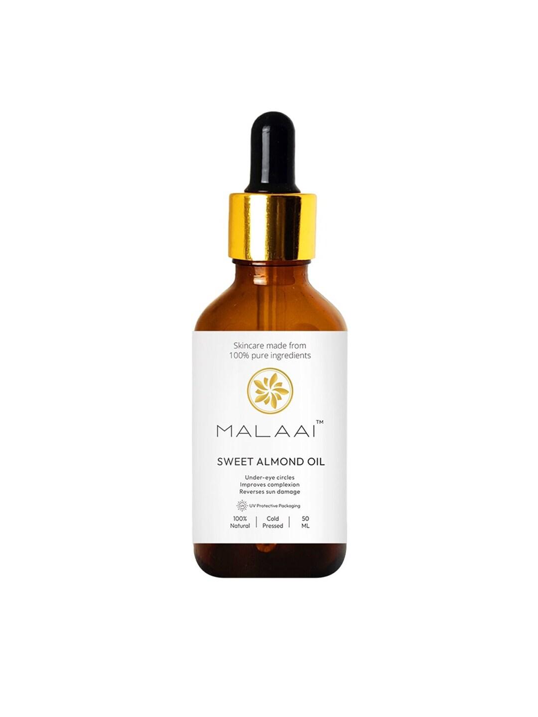 MALAAI Cold-Pressed Sweet Almond Natural Oil 50 ml