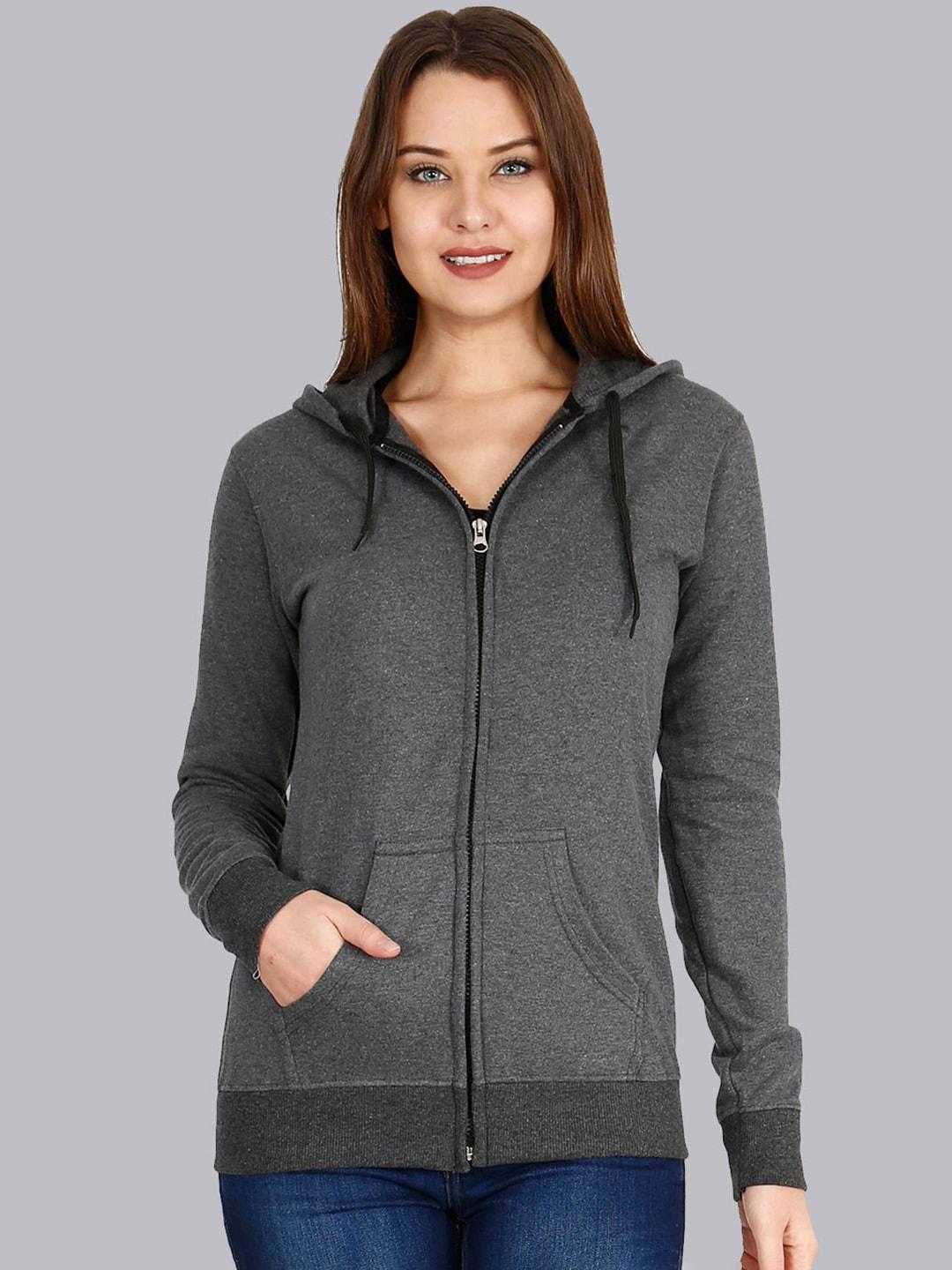 fleximaa-women-charcoal-hooded-sweatshirt