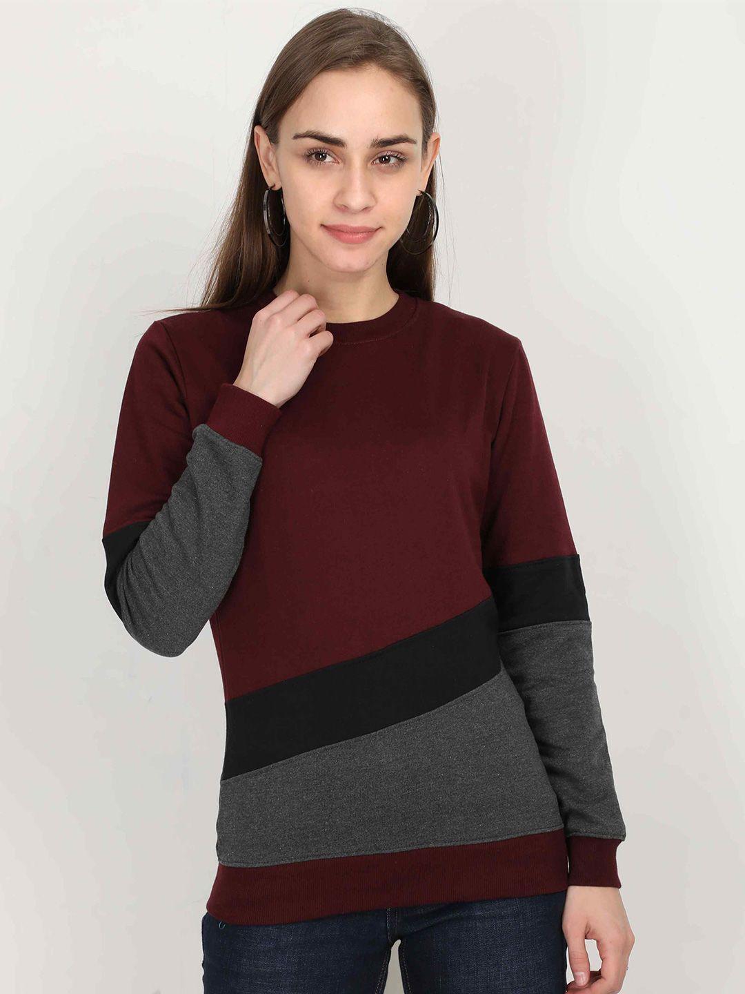fleximaa-women-multicoloured-colourblocked-sweatshirt