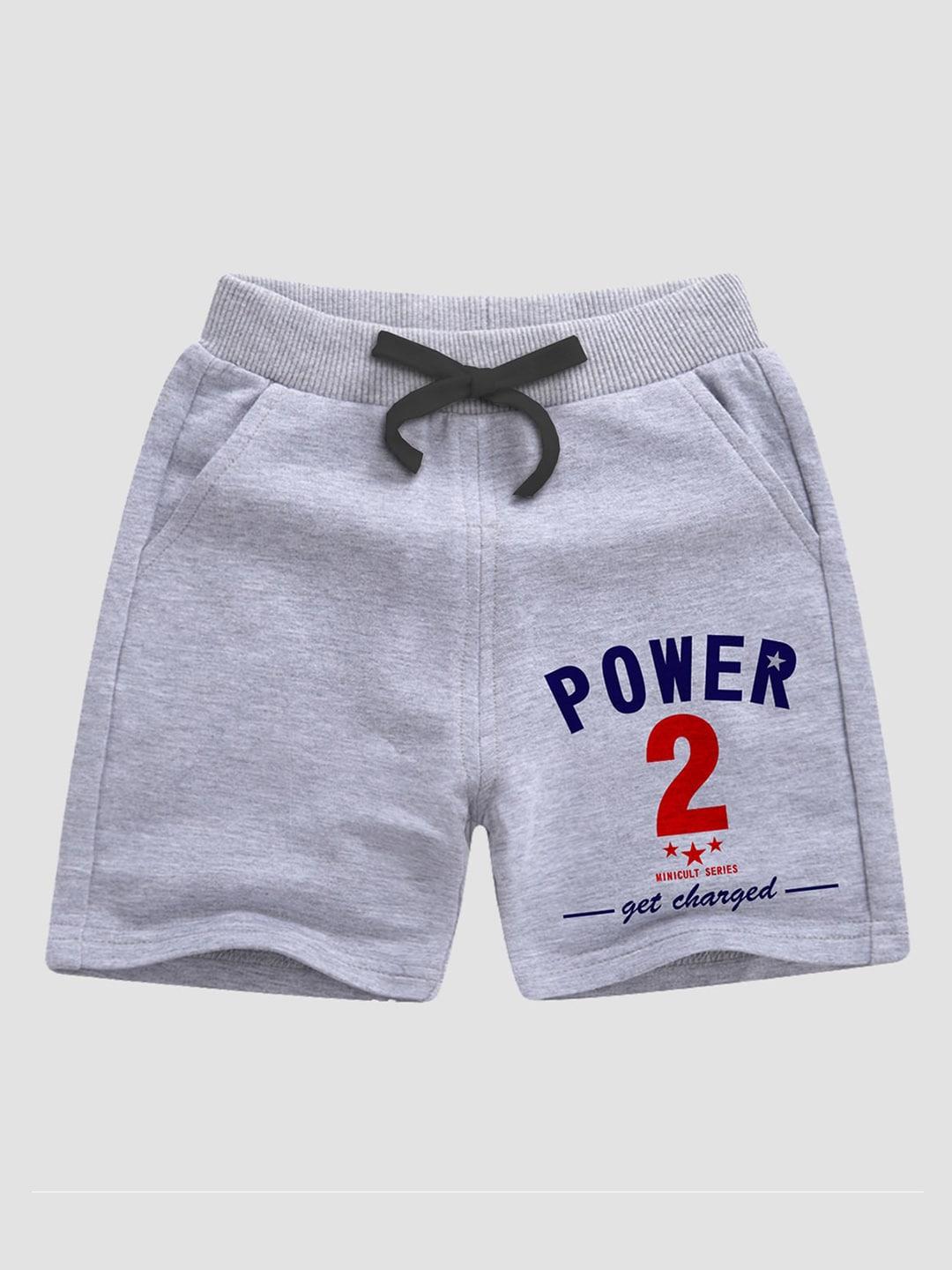 x2o Boys Grey Printed Outdoor Shorts