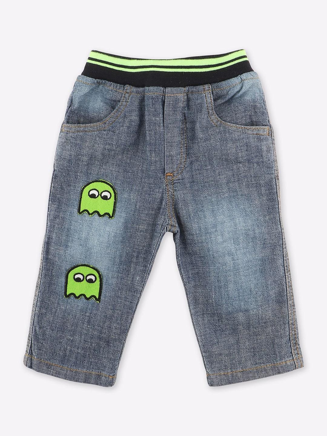 Little County Boys Blue Heavy Fade Stretchable Jeans