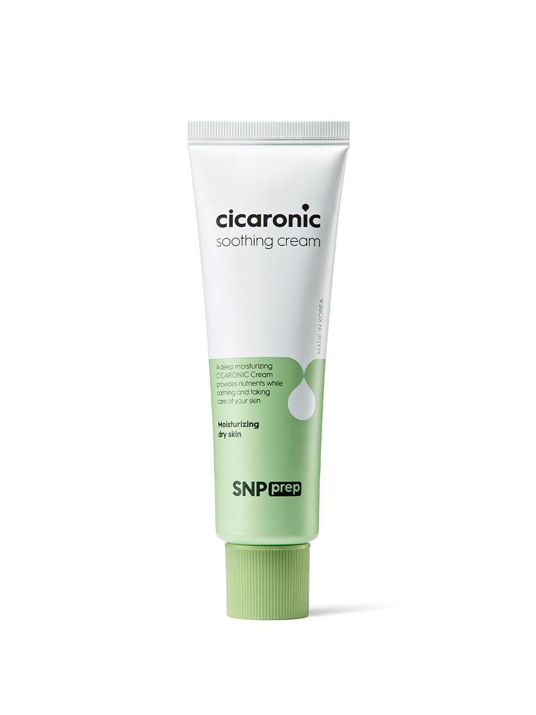 SNP Prep Cicaronic Soothing Cream with 3 types of Centella & Hyaluronic Acid - 50 ml