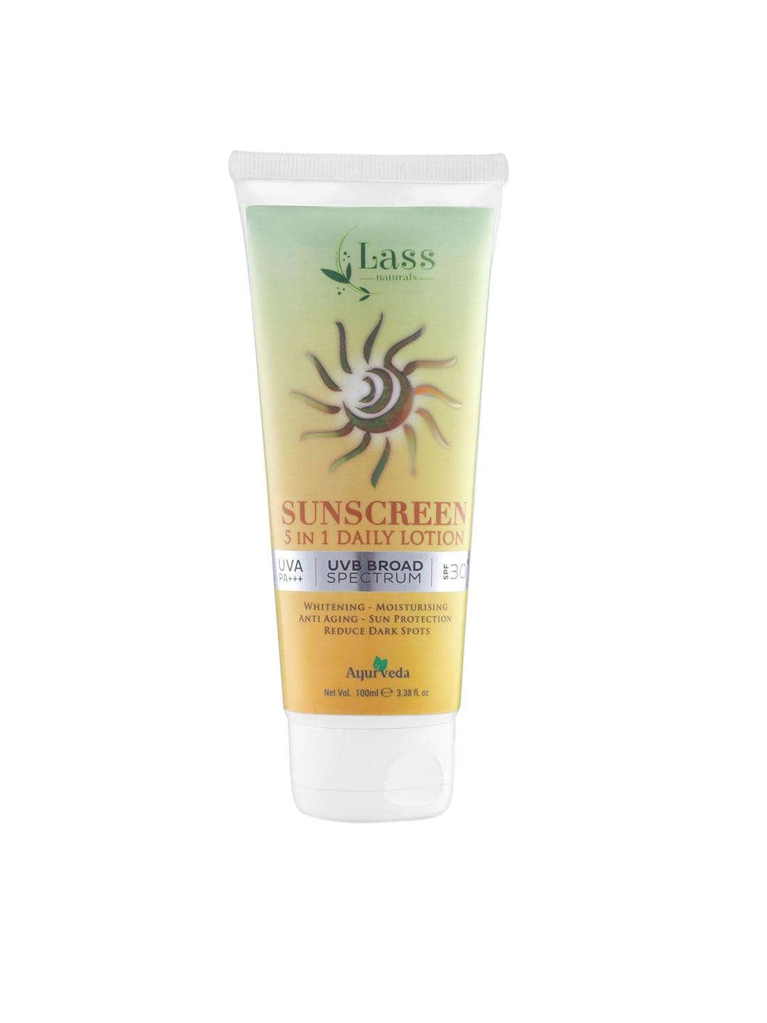 Lass Naturals 5-in-1 SPF 30+ UVA PA+++ Sunscreen 100g