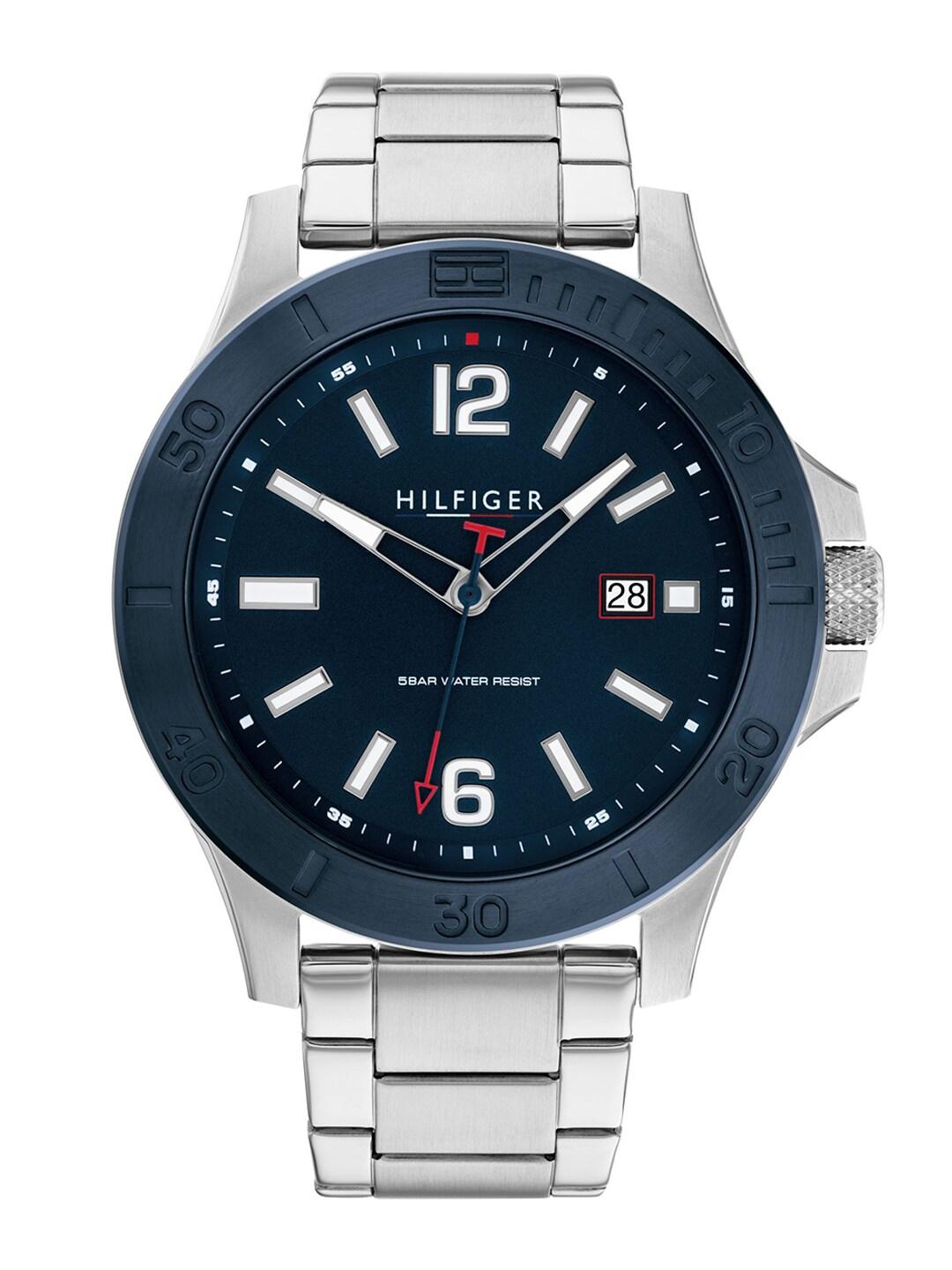Tommy Hilfiger Men Dial & Stainless Steel Bracelet Style Straps Analogue Watch TH1791994