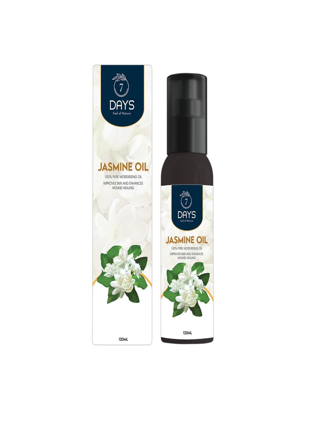 7 DAYS 100% Pure & Cold Pressed Moisturizing Jasmine Oil - 120 ml