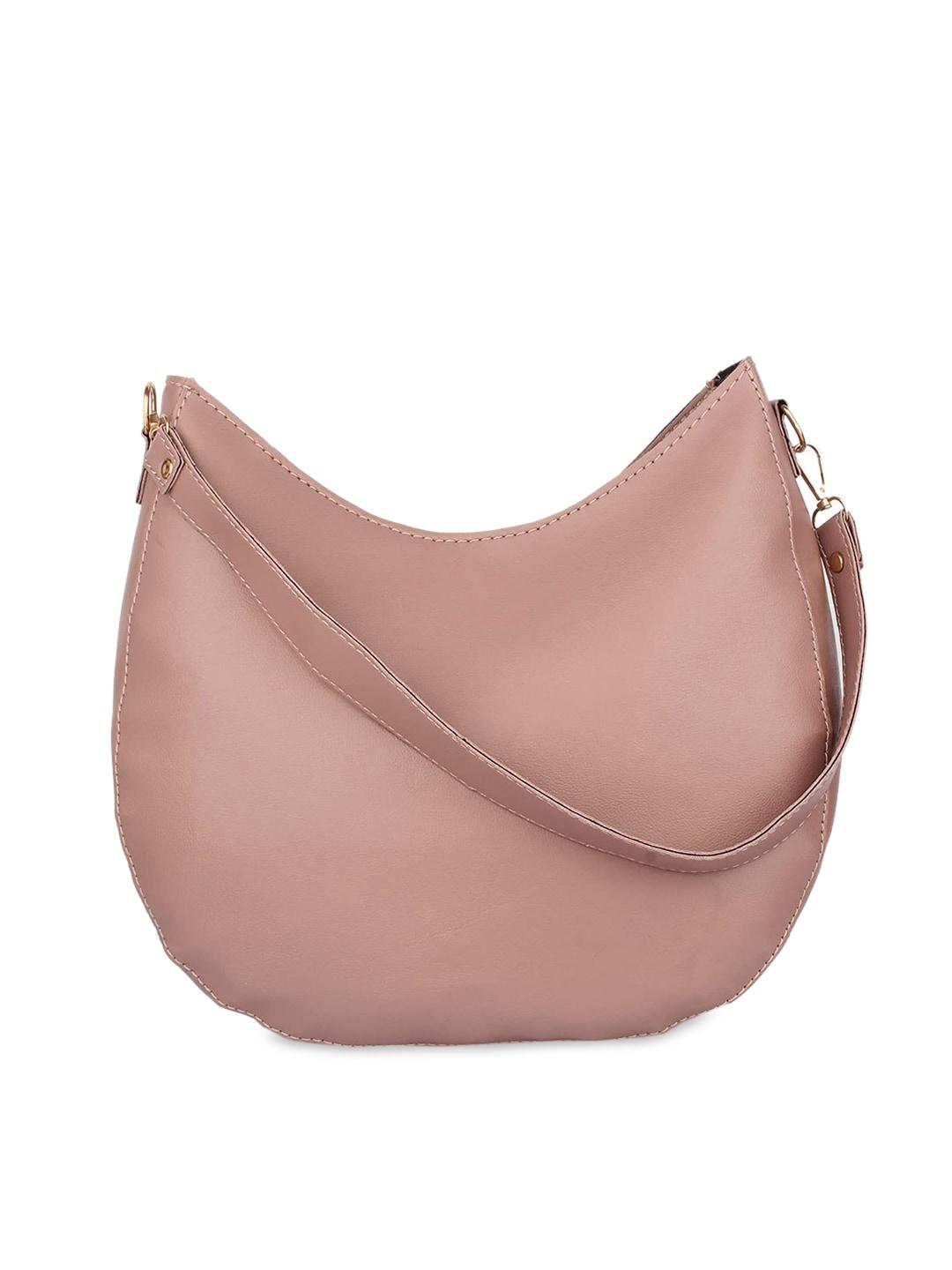 Style SHOES Pink PU Oversized Shopper Hobo Bag