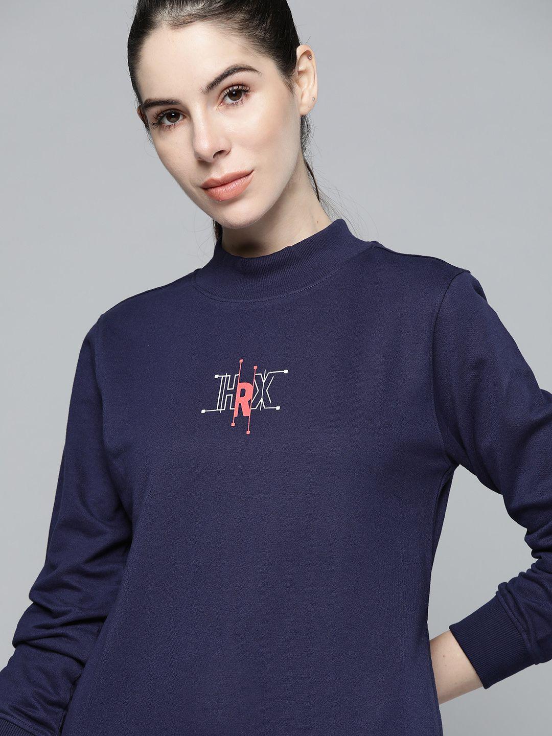 hrx-by-hrithik-roshan-women-navy-blue-rapid-dry-technology-printed-sweatshirt