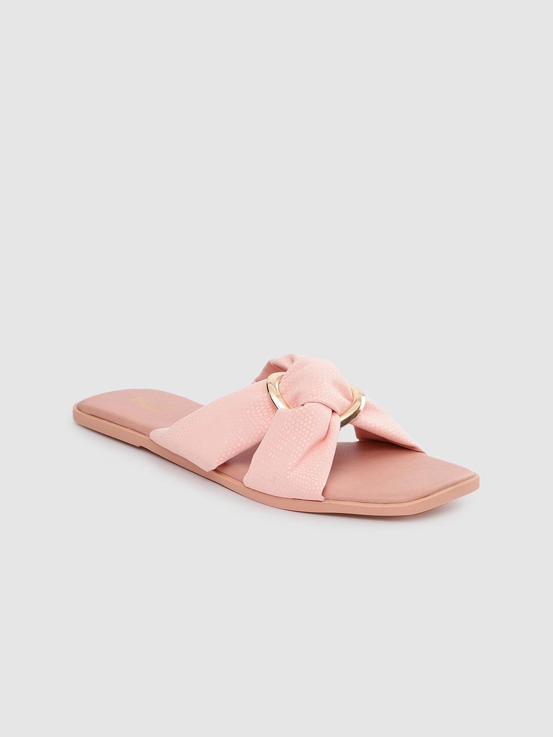 Inc 5 Women Pink & Pink Comfort Sandals